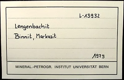 Lengenbachite, Tennantite, Marcasite - image 4