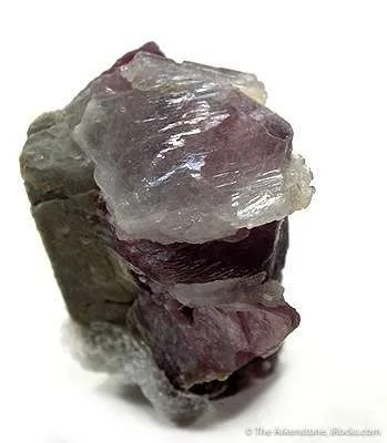 Lepidolite and Albite on Feldspar - image 2