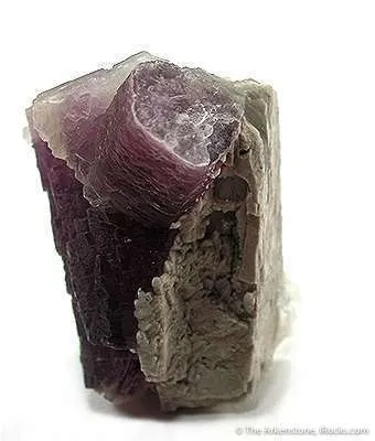 Lepidolite and Albite on Feldspar - image 3