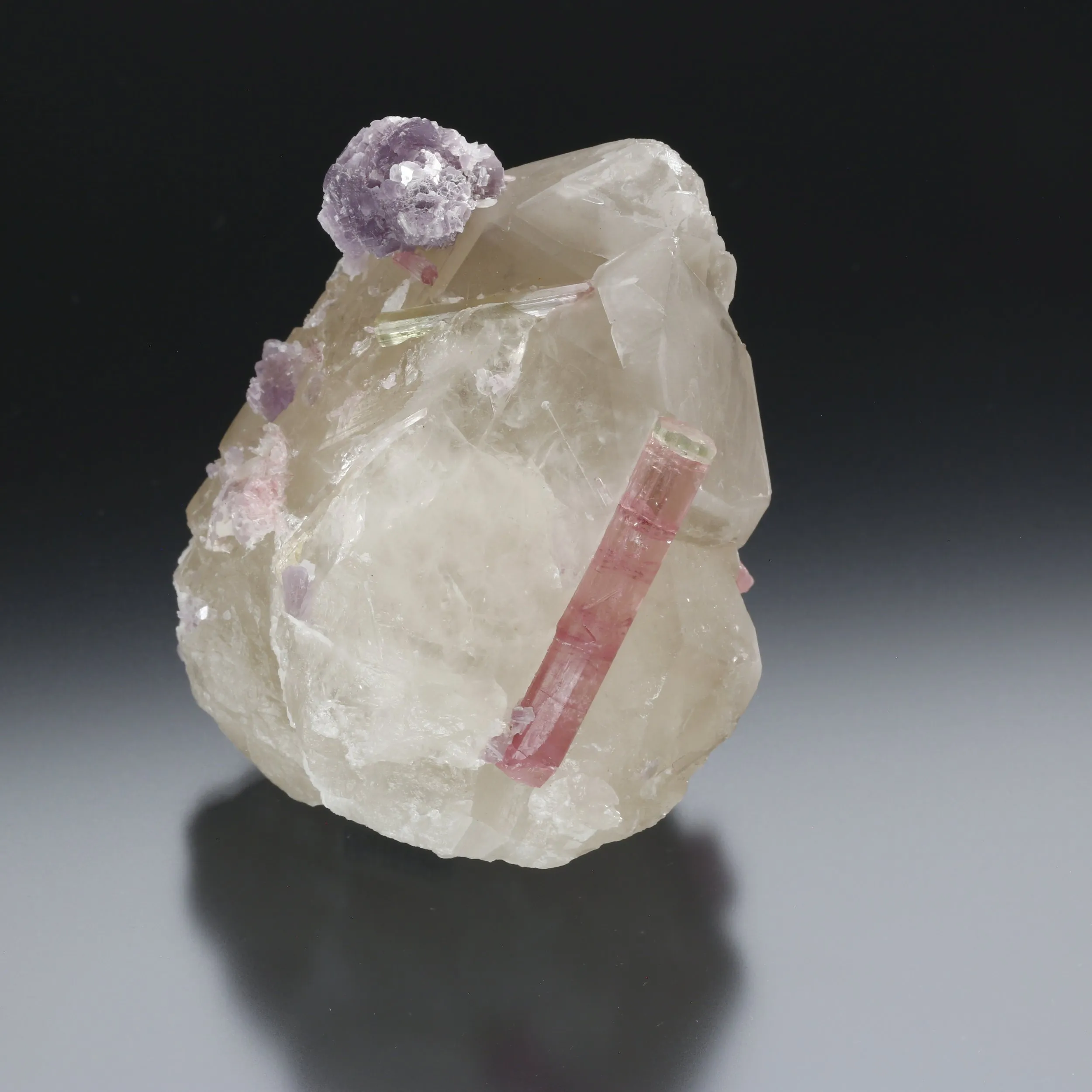 Lepidolite and Tourmaline - image 3