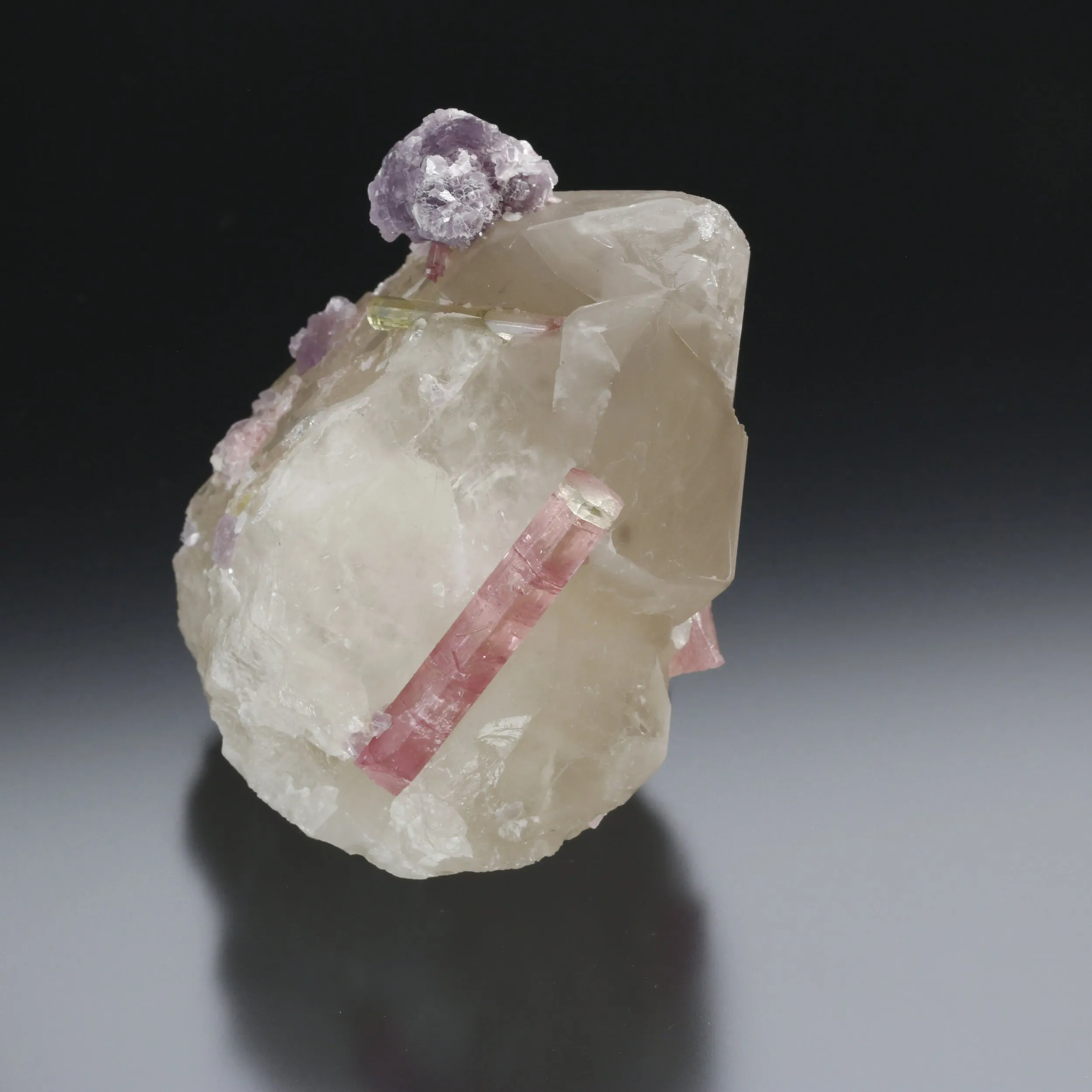 Lepidolite and Tourmaline - image 2