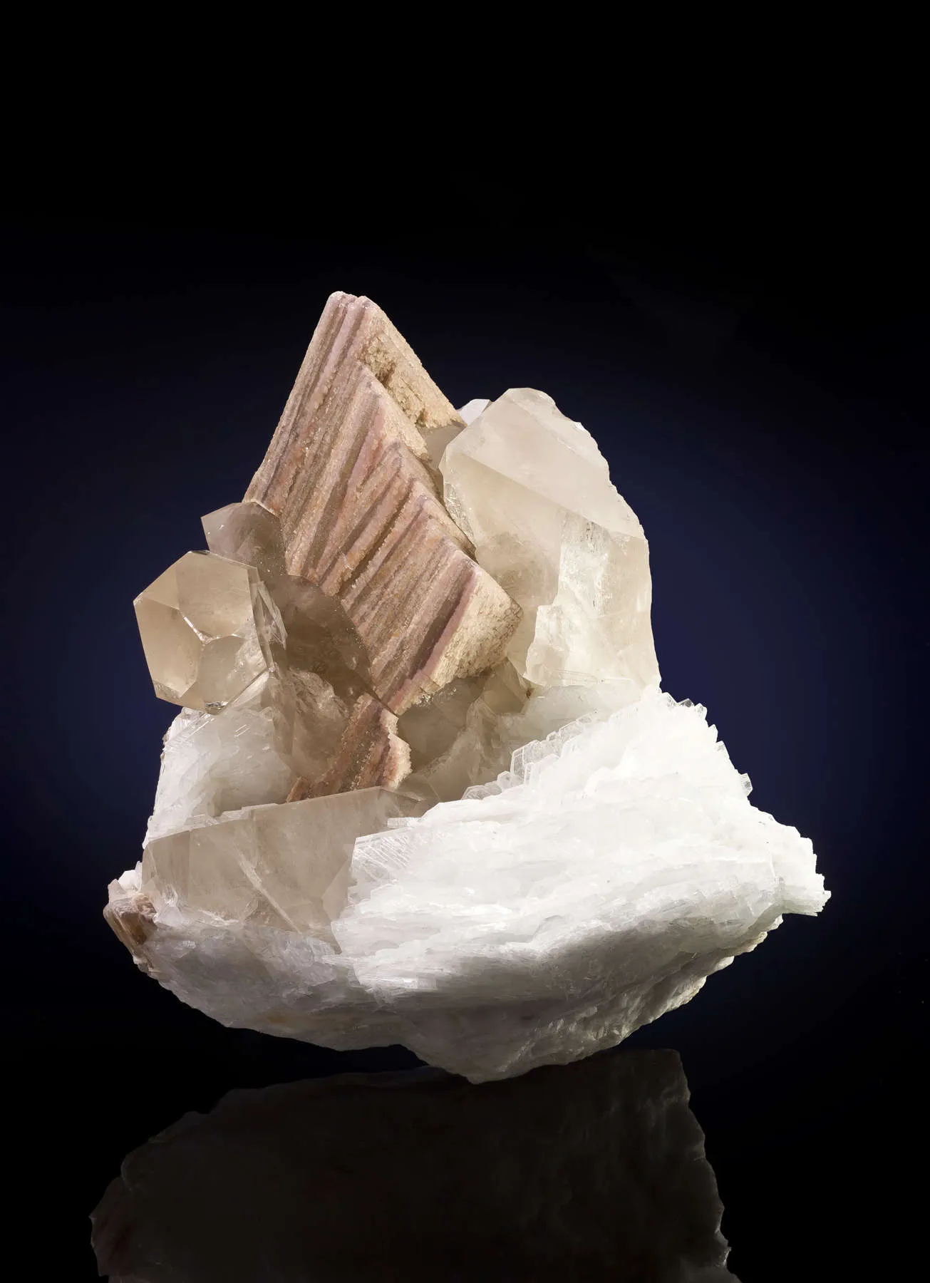 Lepidolite, Cleavelandite and Quartz - image 1