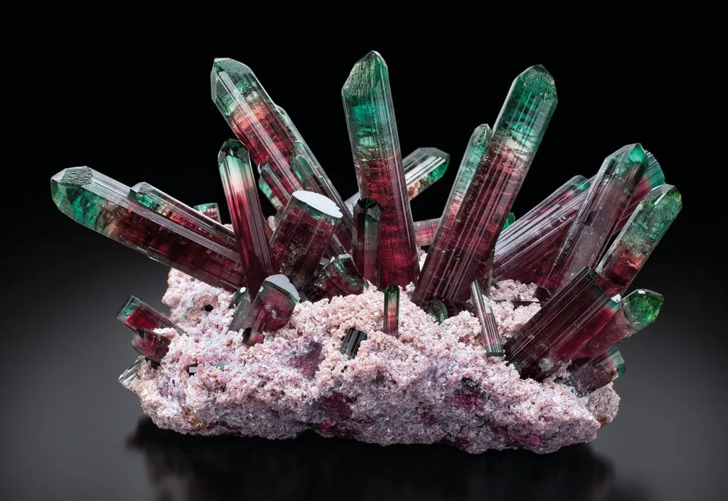 Lepidolite, Elbaite image