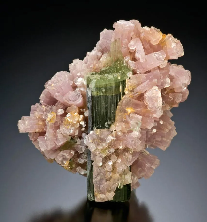 Lepidolite, Elbaite - image 1