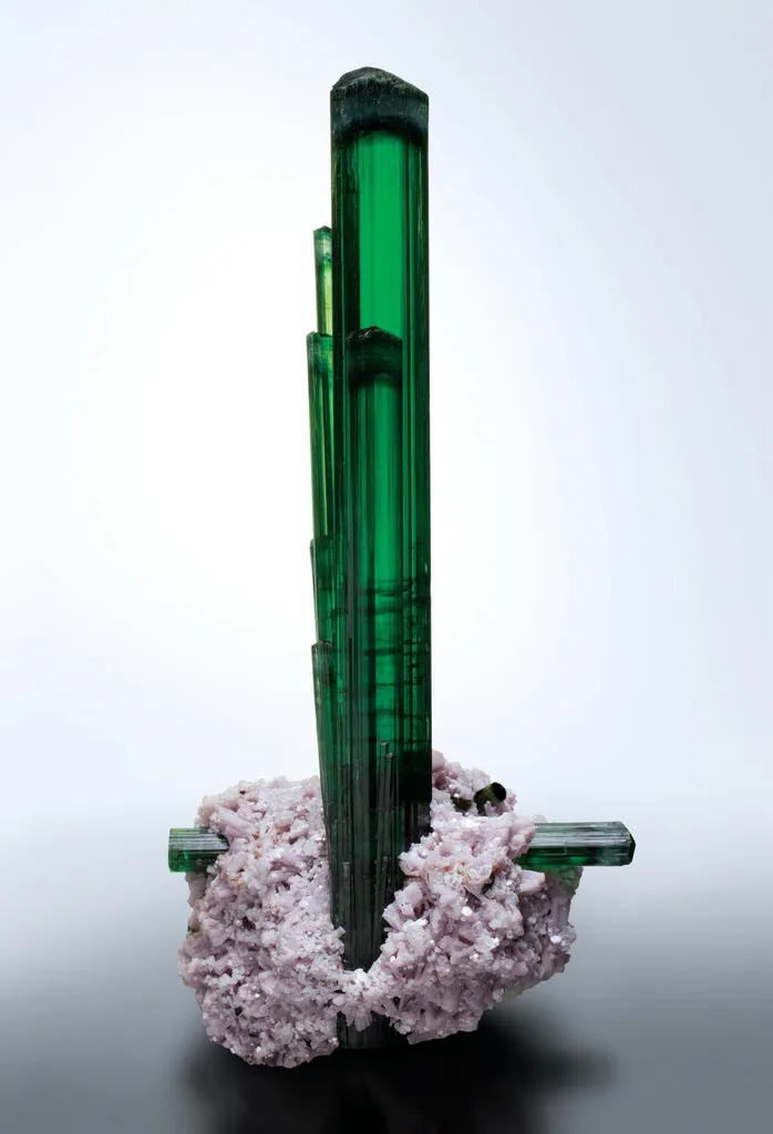 Lepidolite, Elbaite image
