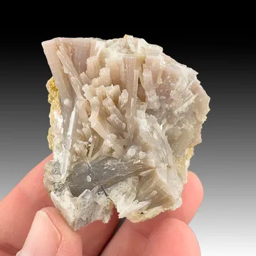 Lepidolite from Bennett quarry, Buckfield