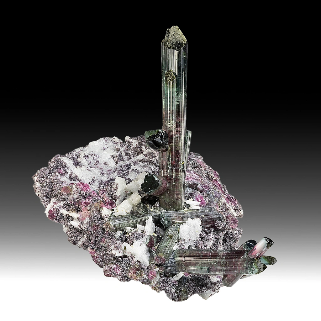 Lepidolite from Pederneira mine, São José da Safira, Minas Gerais, Brazil image