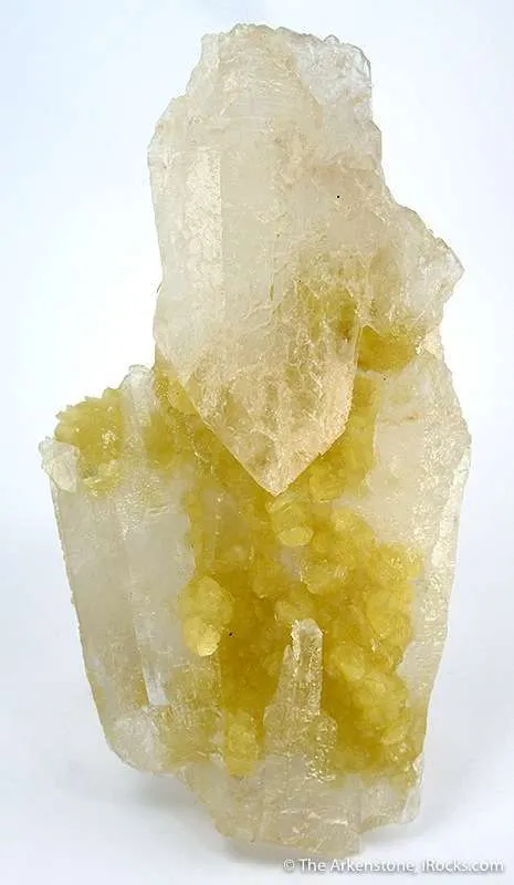 Lepidolite on And Included Within Quartz image