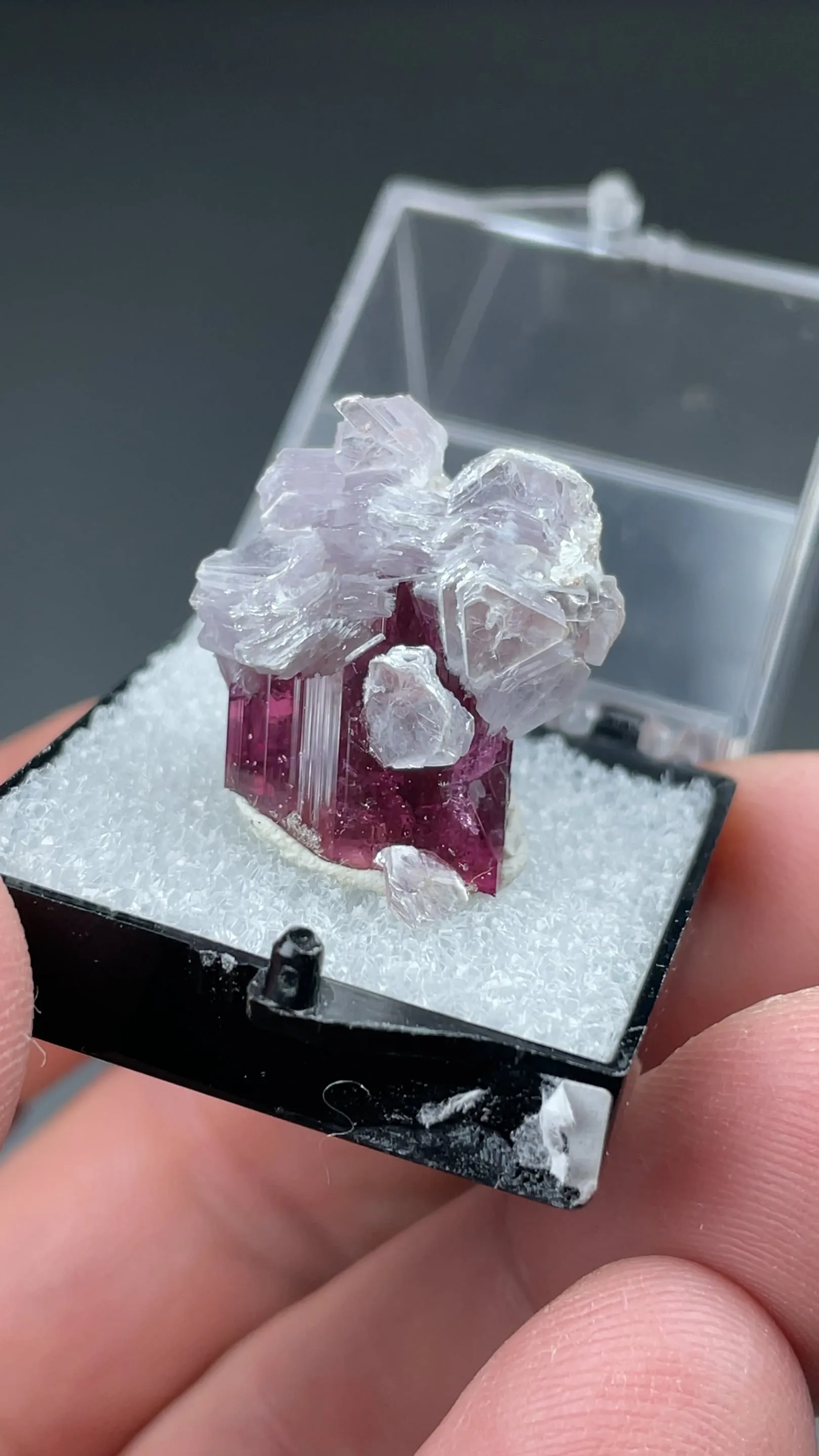 Lepidolite on Elbiate - image 2