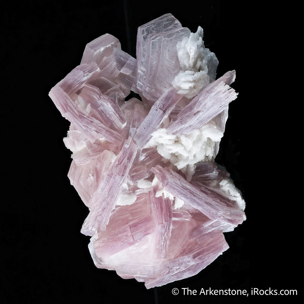 Lepidolite on Feldspar - image 4
