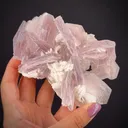 Lepidolite on Feldspar - image 1