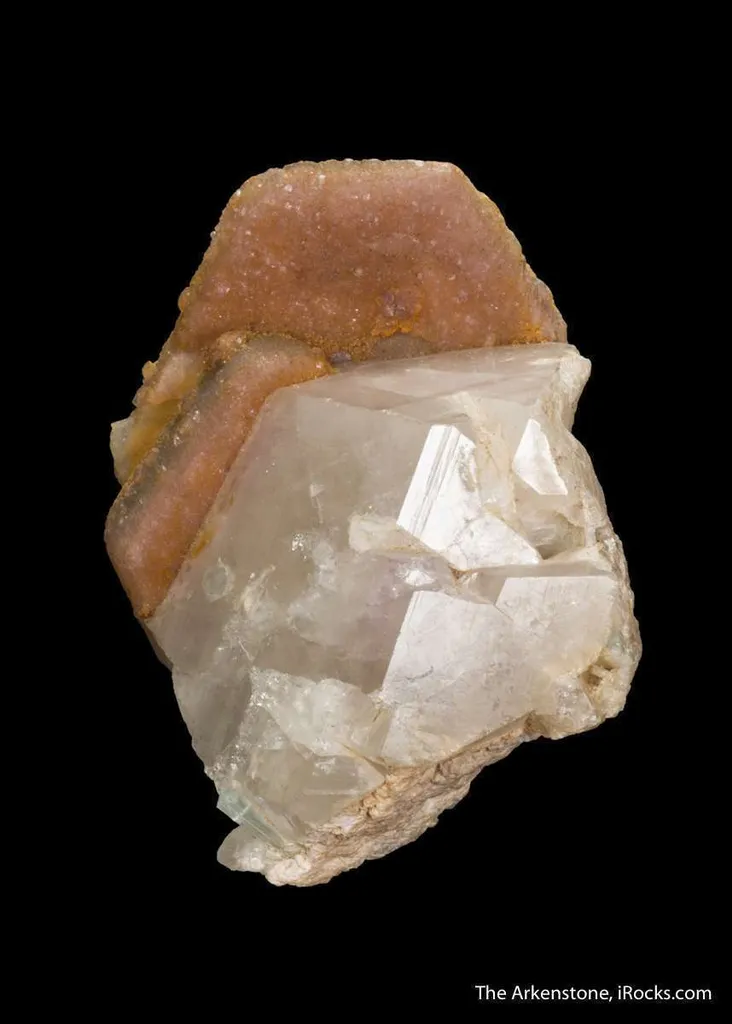 Lepidolite on Quartz image