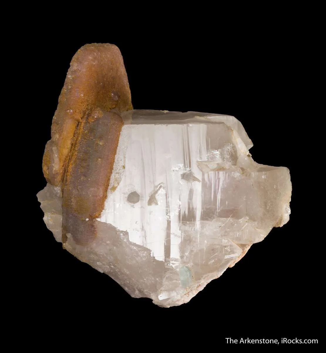 Lepidolite on Quartz - image 3