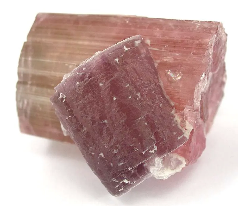 Lepidolite on Tourmaline image