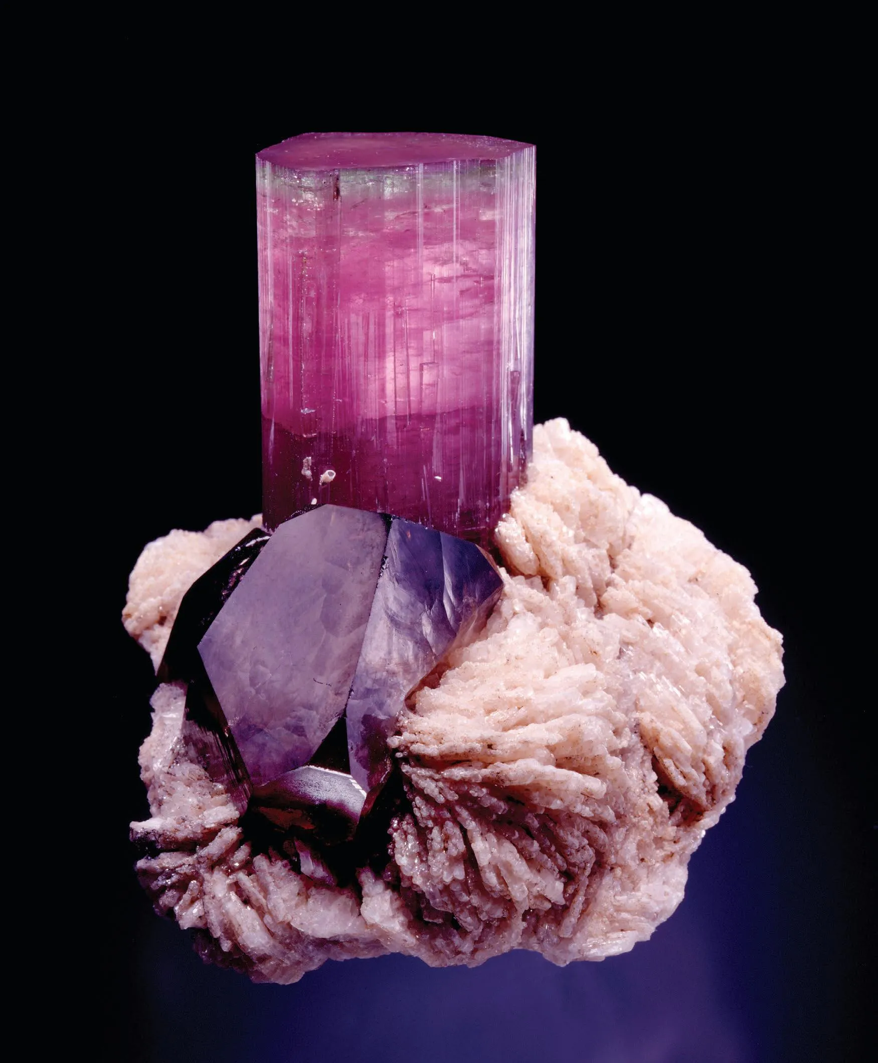 Lepidolite, Tourmaline - image 1
