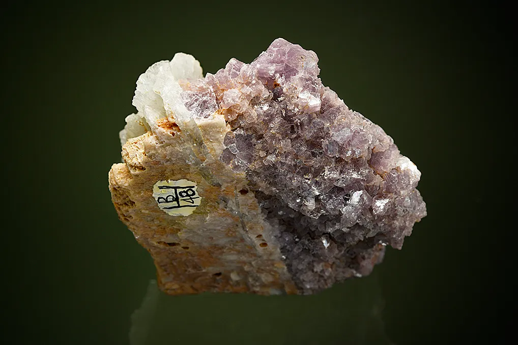 Lepidolite with Albite var. Cleavelandite - image 4