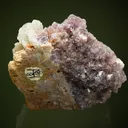 Lepidolite with Albite var. Cleavelandite - image 4