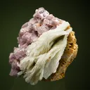 Lepidolite with Albite var. Cleavelandite - image 3