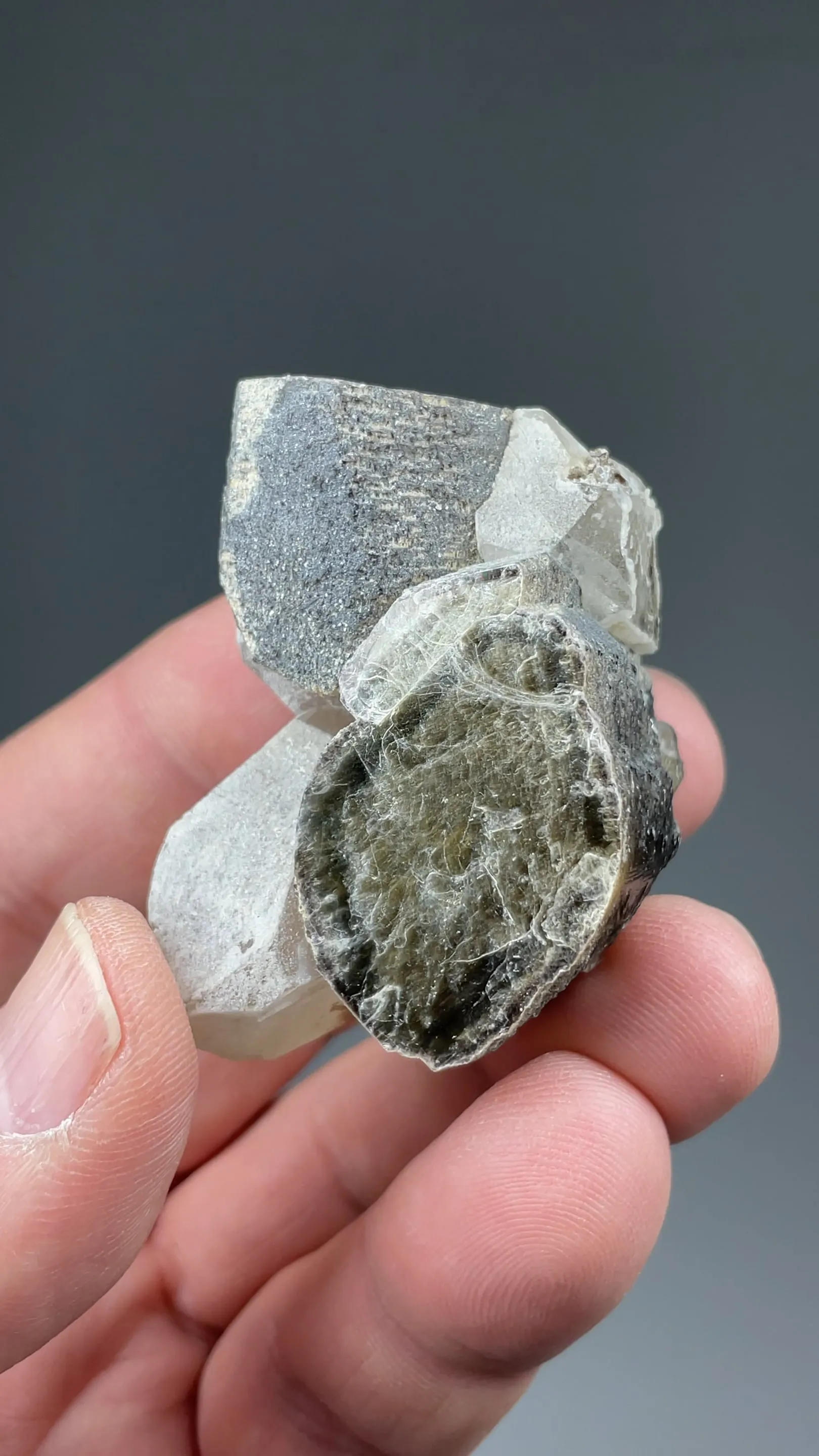 Lepidolite with Quartz - image 2