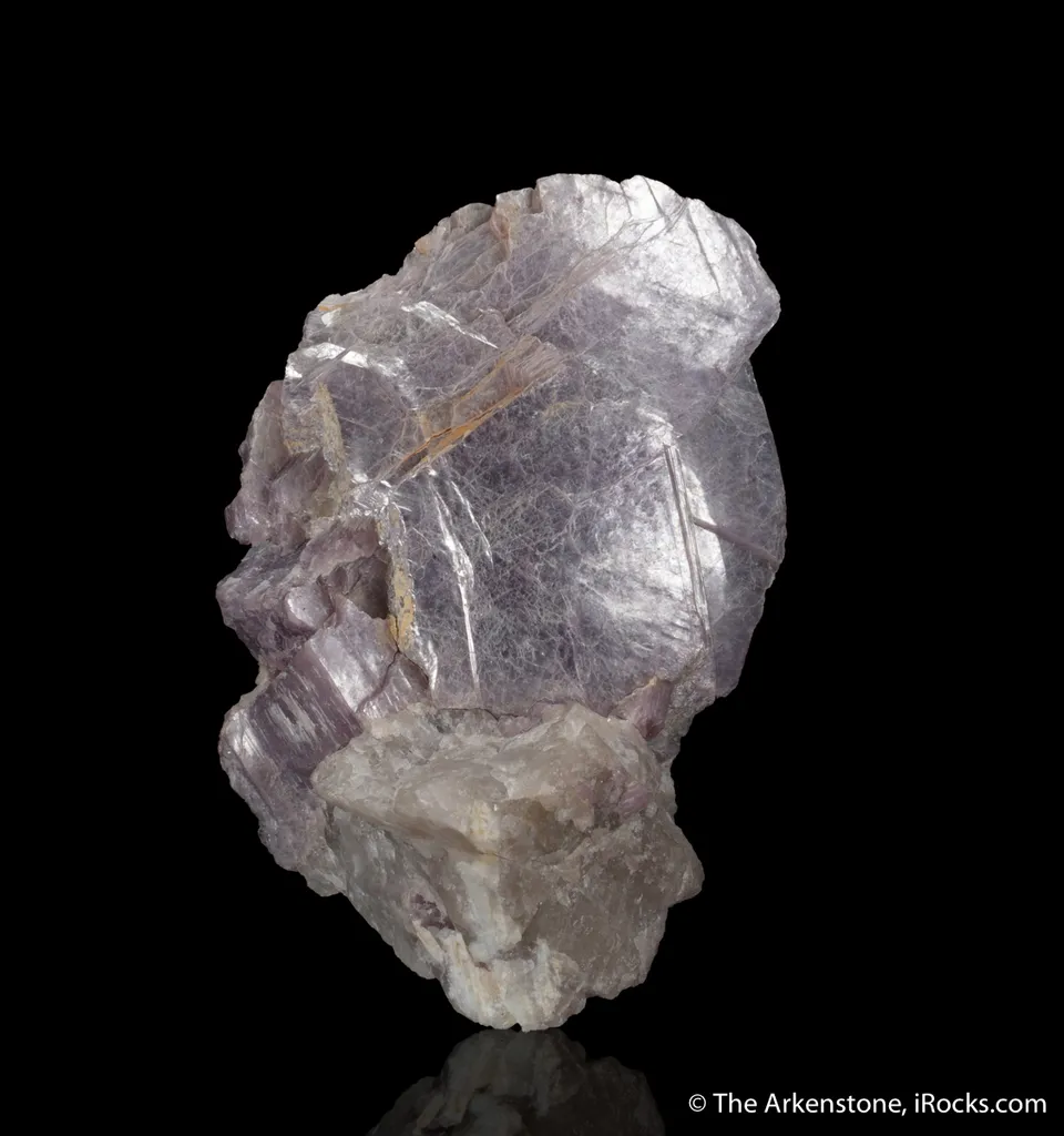 Lepidolite with Quartz image