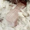Lepidolite With Tourmaline on Albite - image 2