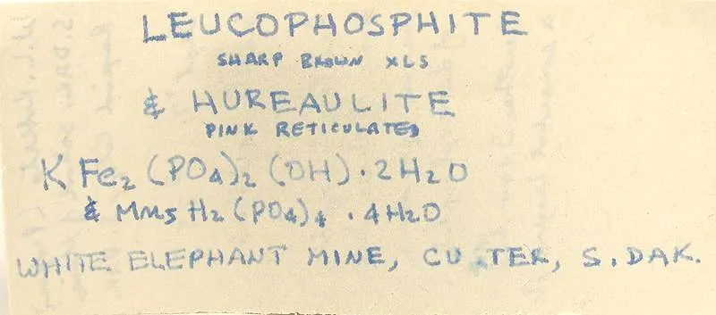Leucophosphite and Hureaulite - image 4
