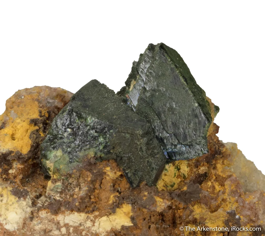 Libethenite ex. Roebling Coll. image