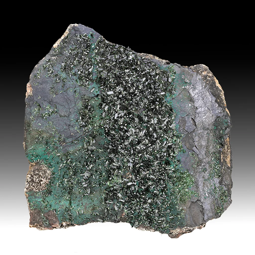 Libethenite from Nchanga Mine, Copperbelt Province, Zambia - image 1