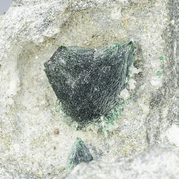 Libethenite from Nkana Mine, Copperbelt Province, Zambia