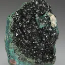 Libethenite on PSEUDOMALACITE - image 1