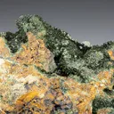 Libethenite with Pseudomalachite - image 1