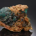 Libethenite with Pseudomalachite - image 1