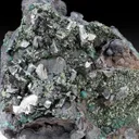 Libethenite with Pseudomalachite - image 1