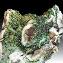 Libethenite with Quartz - image 1