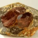 Liddicoatite, Quartz (Var: Smoky Quartz) - image 1