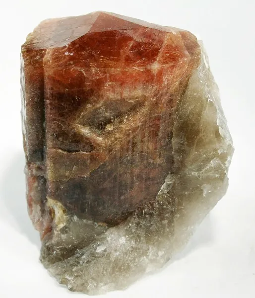 Liddicoatite, Quartz (Var: Smoky Quartz) - image 1