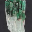 Liddicoatite Tourmaline on Quartz - image 6
