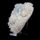 Light Green Apophyllite Disco Cluster with Mordenite On Stilbite Matrix - - image 3