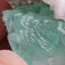 Light Green Apophyllite with Heulandite  Natural mineral specimen - image 4