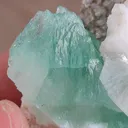 Light Green Apophyllite with Heulandite  Natural mineral specimen - image 3