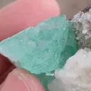 Light Green Apophyllite with Heulandite  Natural mineral specimen - image 5