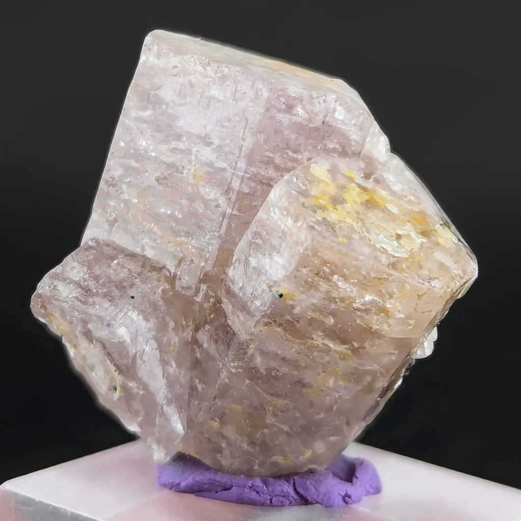 Light Pink Twin Apatite Crystal - image 5