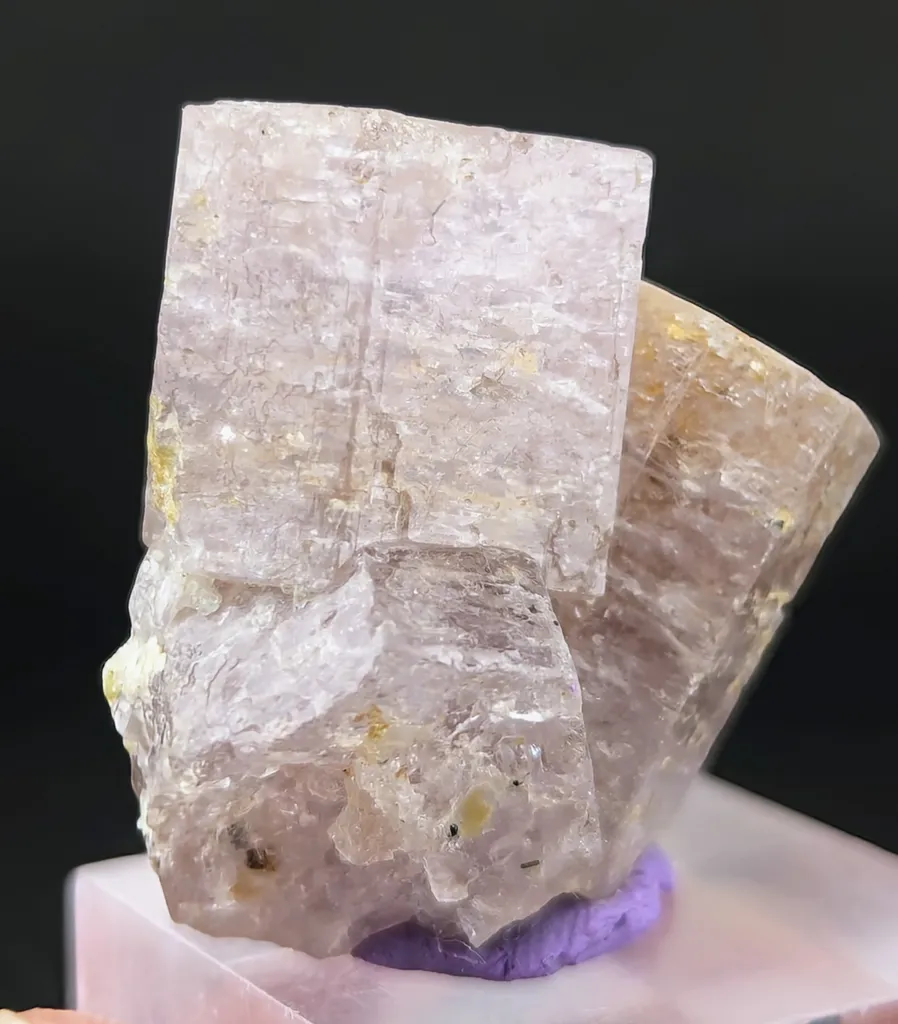Light Pink Twin Apatite Crystal image