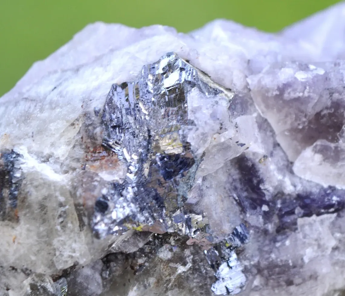 Lighter Fluorite & Galena 940 grams - Greenlaws Mine, Daddry Shield, Stanhope, UK - image 9