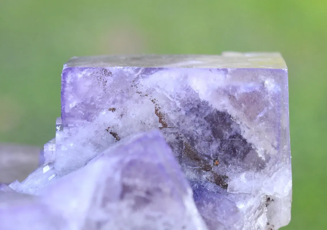 Lighter Fluorite & Galena 940 grams - Greenlaws Mine, Daddry Shield, Stanhope, UK - image 4