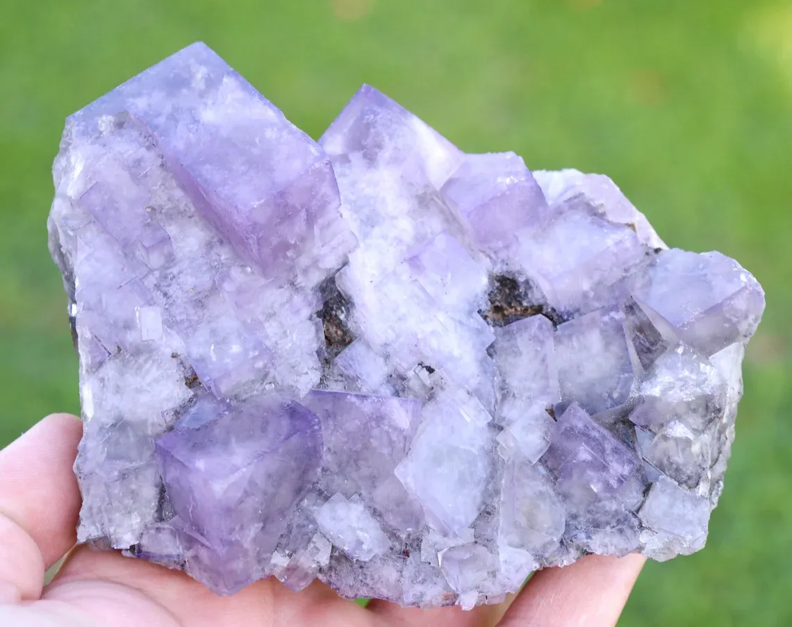 Lighter Fluorite & Galena 940 grams - Greenlaws Mine, Daddry Shield, Stanhope, UK - image 1