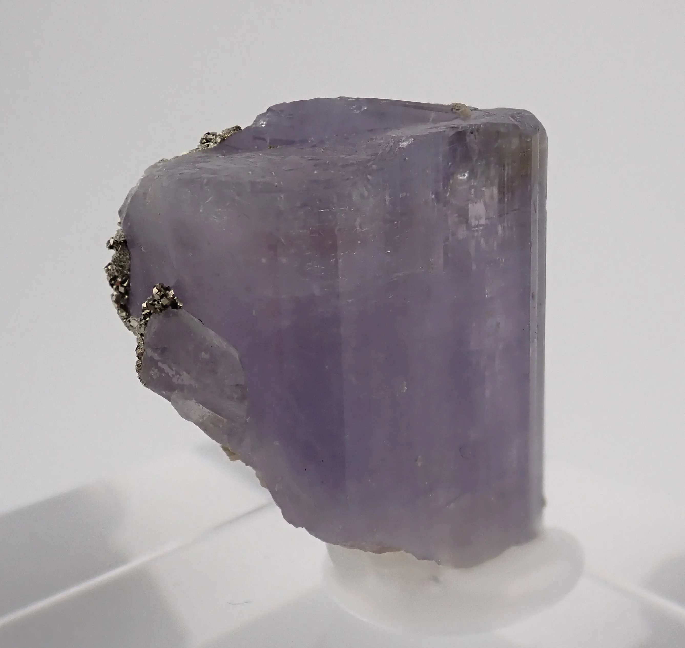 Lilac Fluorapatite wit Pyrite - image 3