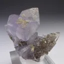 Lilac Fluorapatite with Quartz and Siderite - image 2