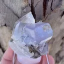 Lilac Fluorapatite with Quartz and Siderite - image 5