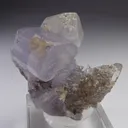 Lilac Fluorapatite with Quartz and Siderite - image 3